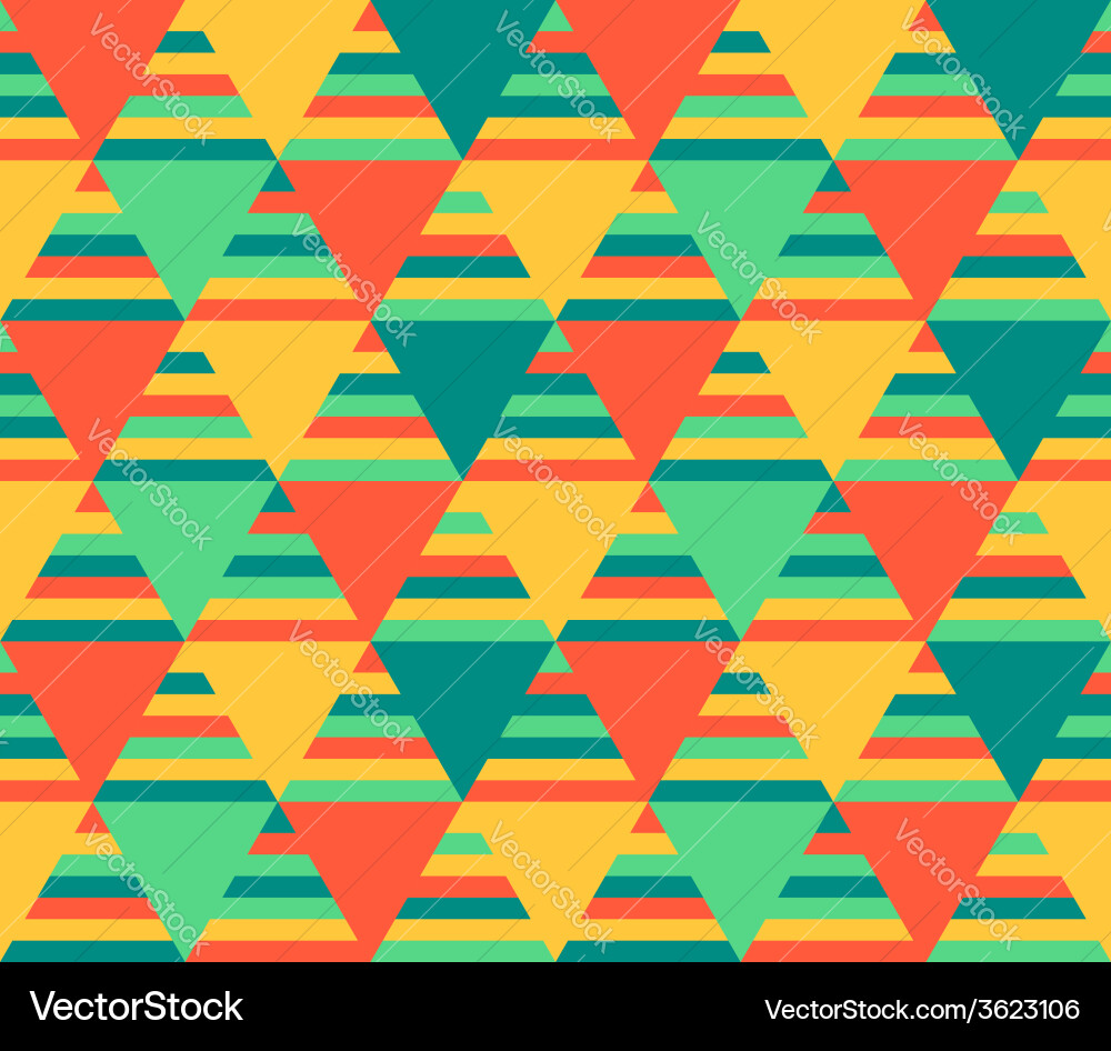 Abstract background with triangles Vector Image