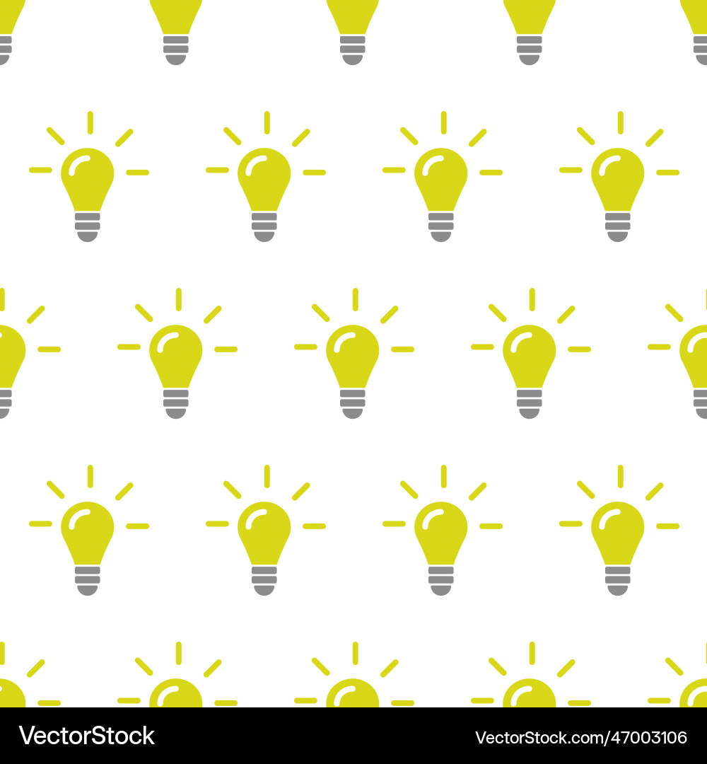 Lamp seamless pattern Lamp seamless pattern Vector Image