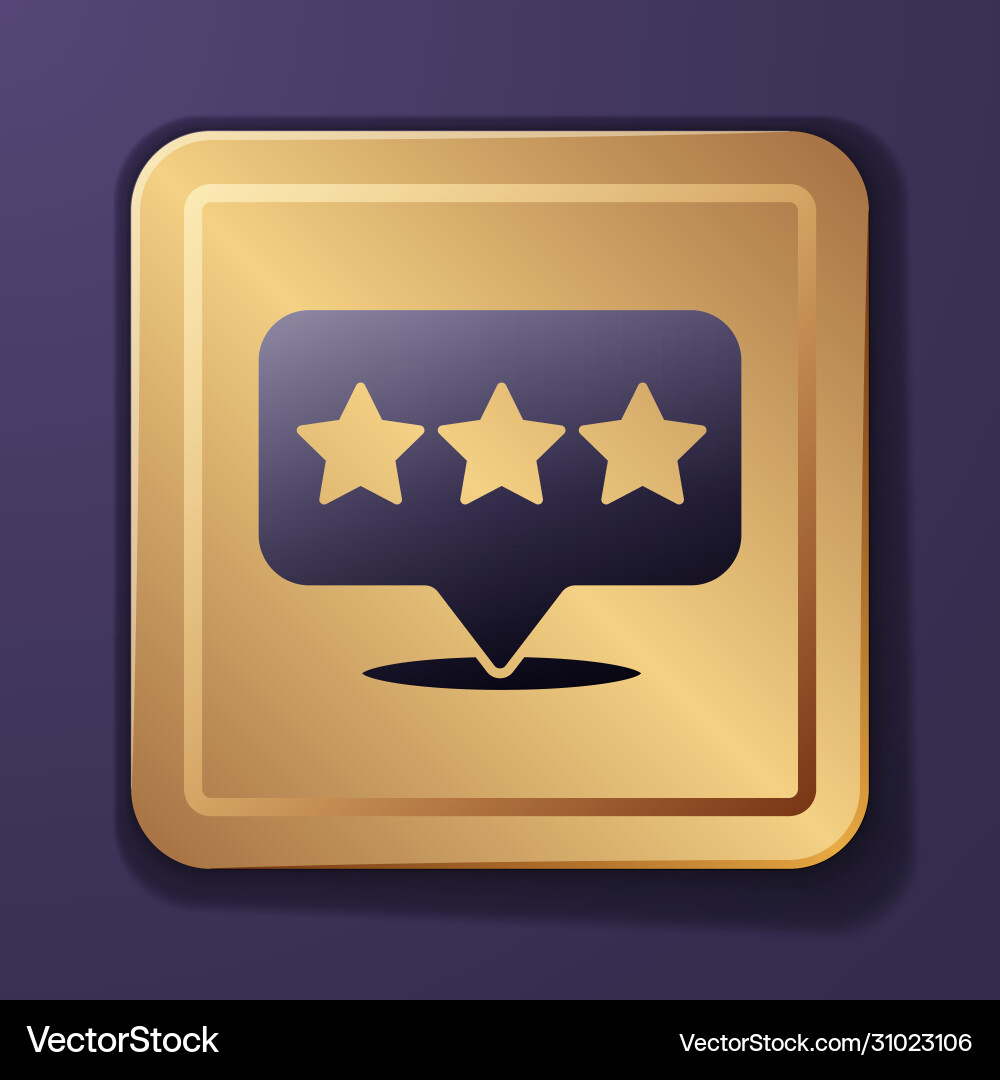 Purple map pointer with star icon isolated Purple map pointer with star icon isolated vector image