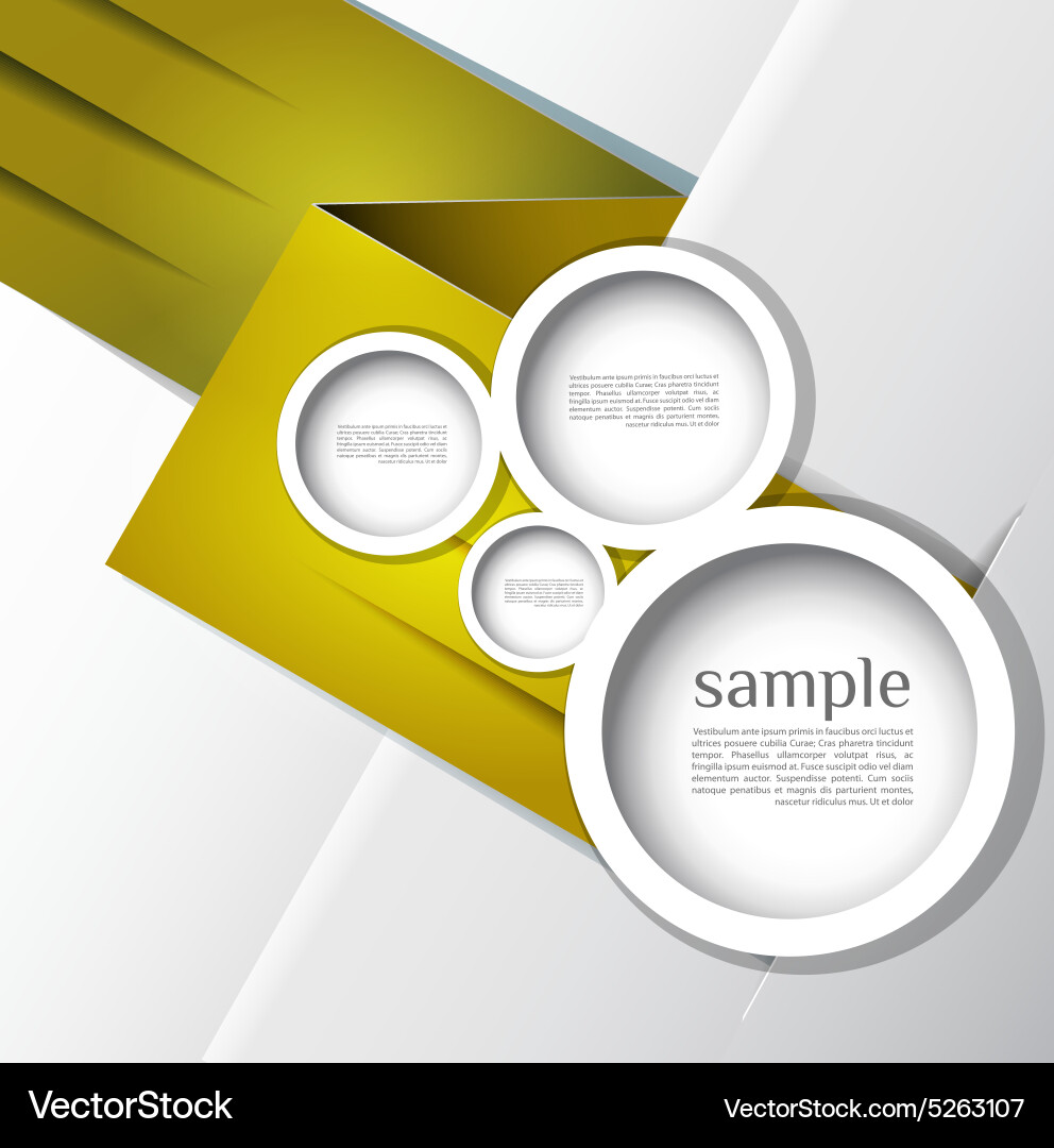 Abstract web design bubble line Vector Image