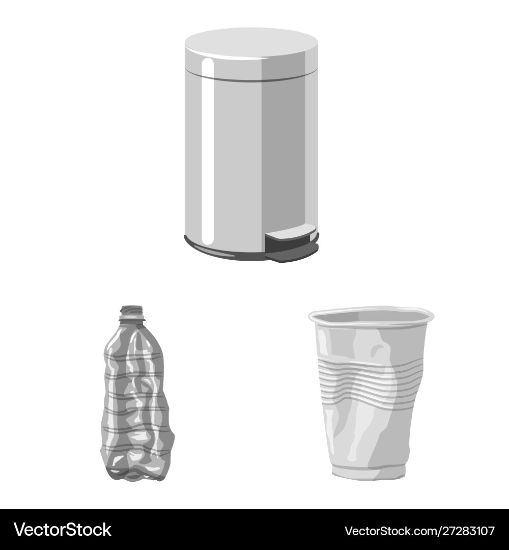 Isolated object dump and sort sign set Isolated object dump and sort sign set vector image