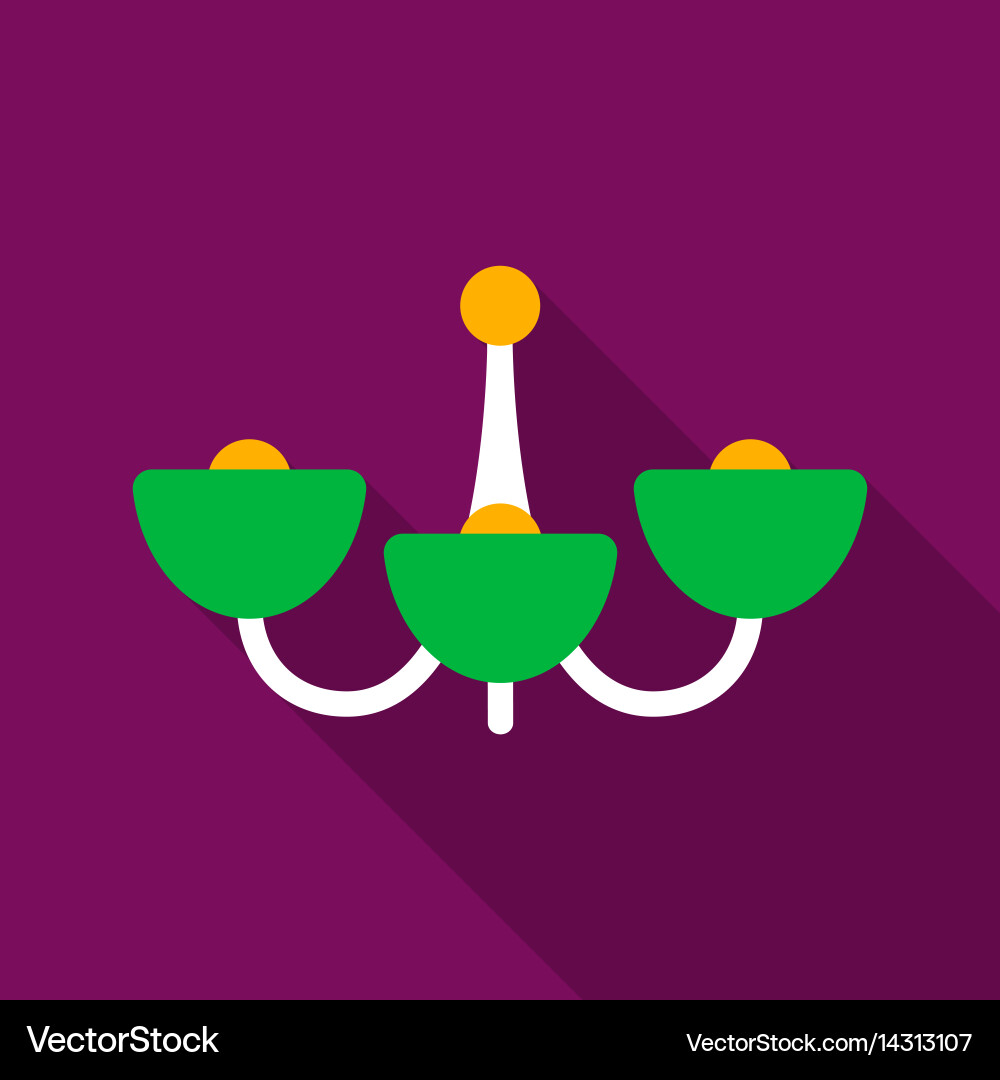 Lamp icon of for web Vector Image