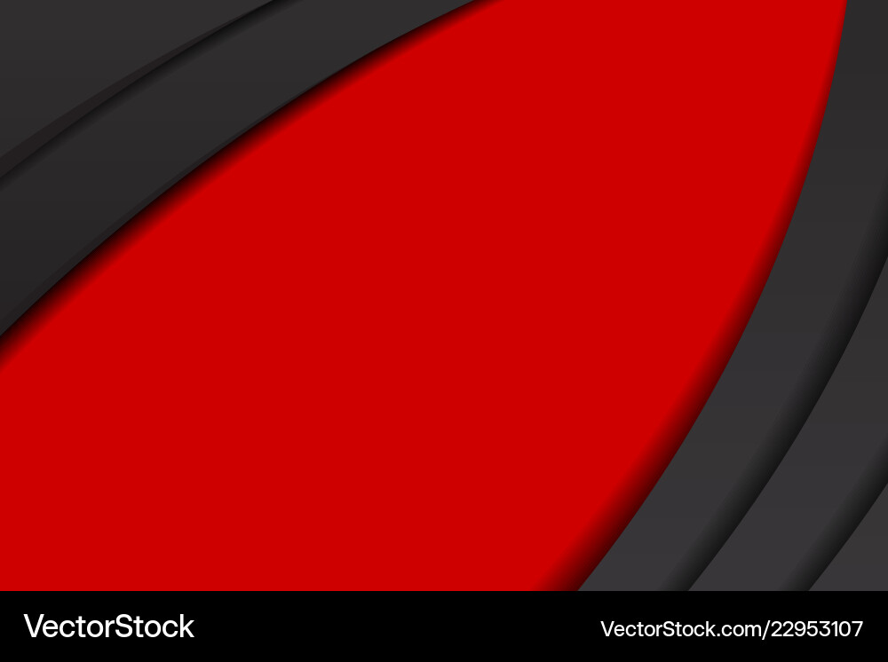 Red Abstract Border Background vector image