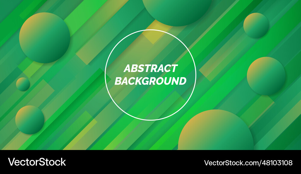 Abstract background with 3d balls vector image