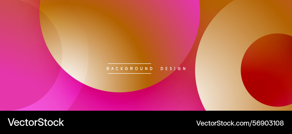 Abstract fluid shapes blend creating vibrant Abstract fluid shapes blend creating vibrant Vector Image