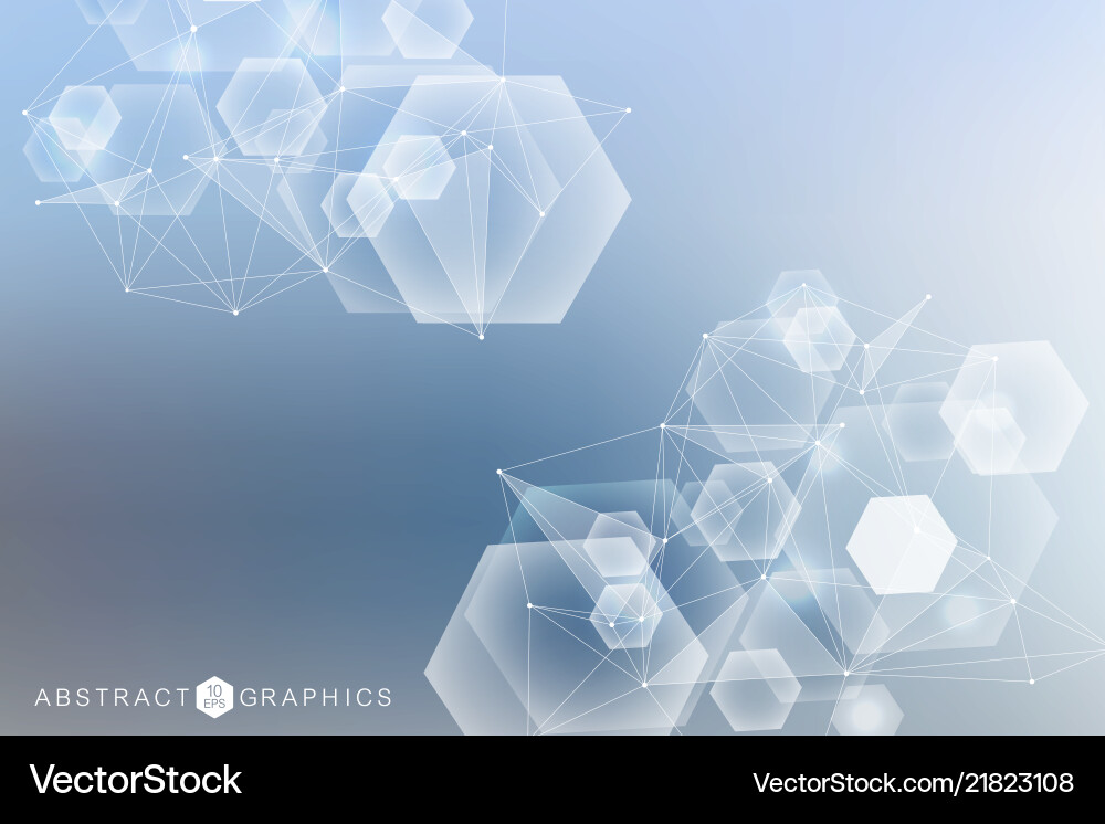 Big data visualization background modern Big data visualization background modern vector image
