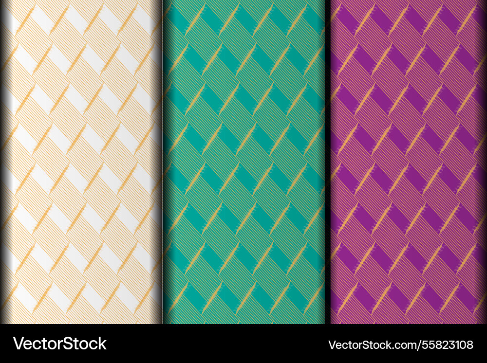 Blend square style pattern design vector image