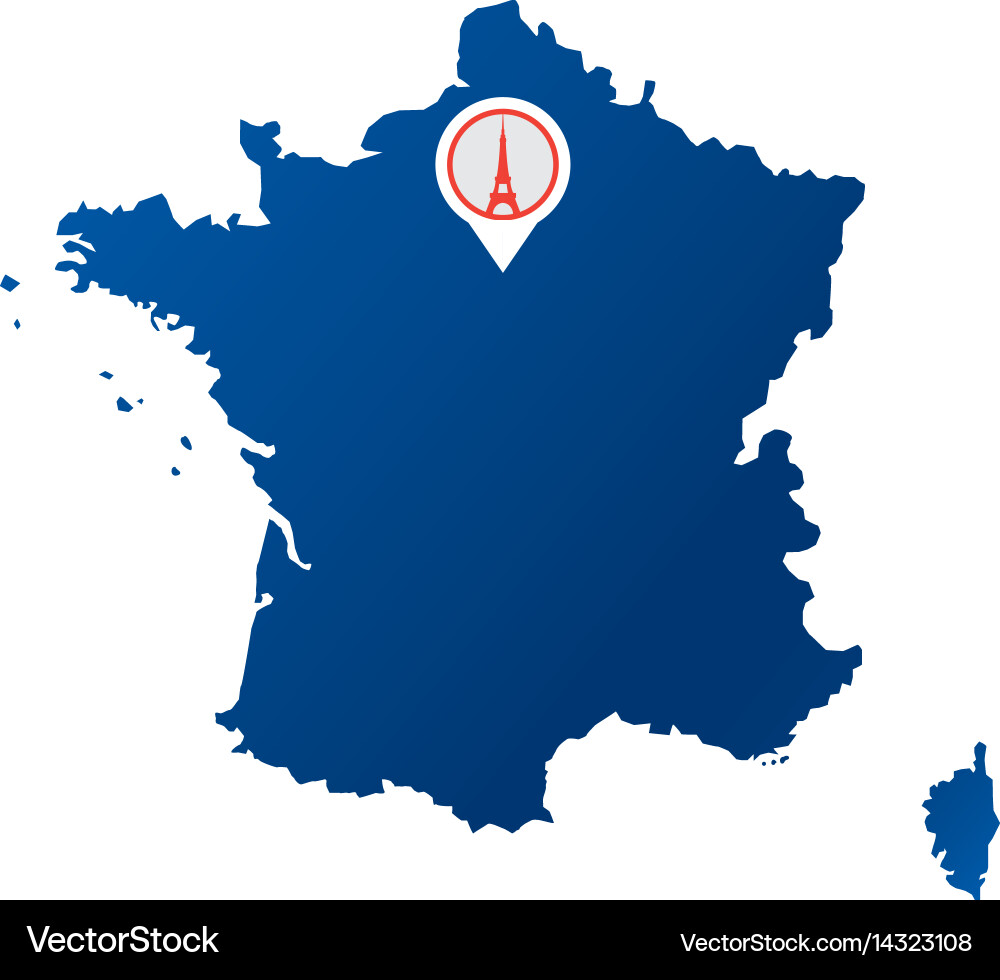 Eiffel tower architecture Vector Image