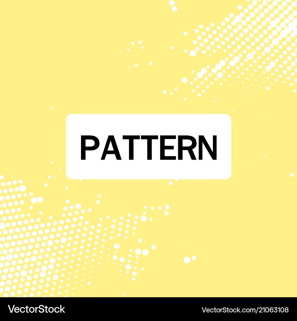 Modernistic dot tech pattern yellow background vec Modernistic dot tech pattern yellow background vec vector image