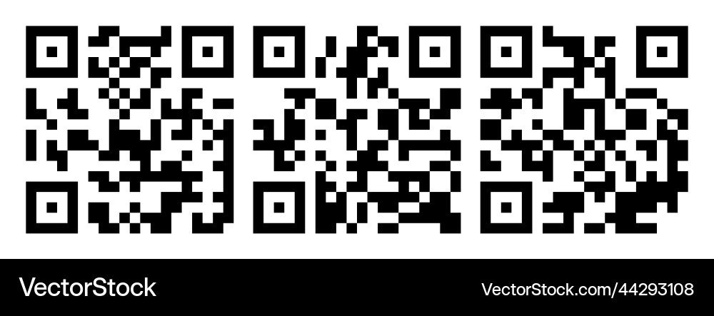 Qr code Qr code vector image