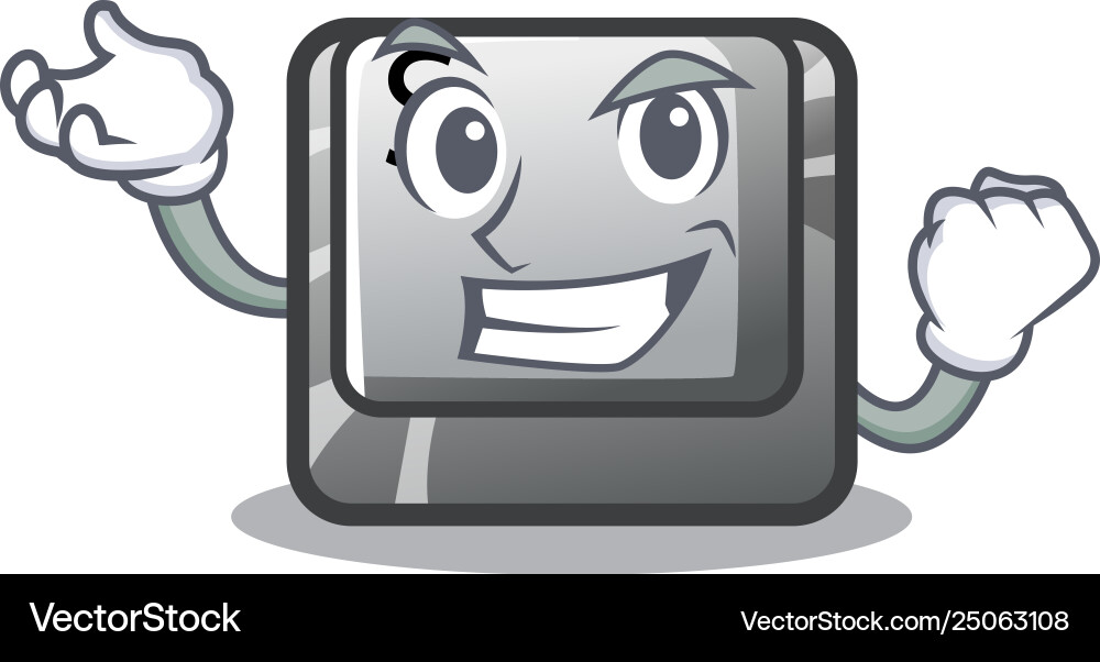 Successful button s installed on game character Successful button s installed on game character vector image