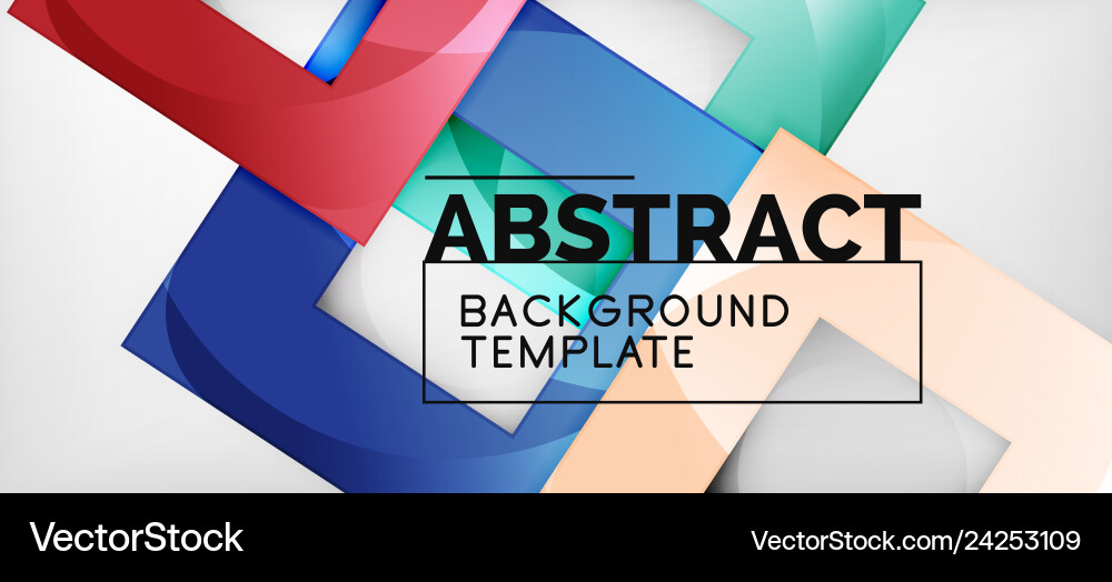 Background with color squares composition modern Background with color squares composition modern Vector Image