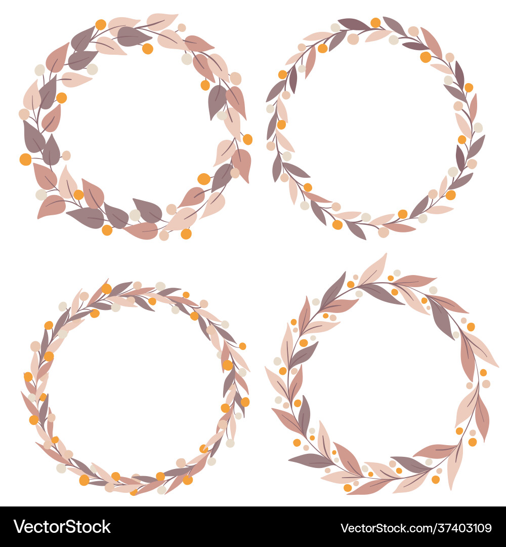 Floral Hand gezeichnet dekorative lila Kreisrahmen Floral Hand gezeichnet dekorative lila Kreisrahmen vektorbild