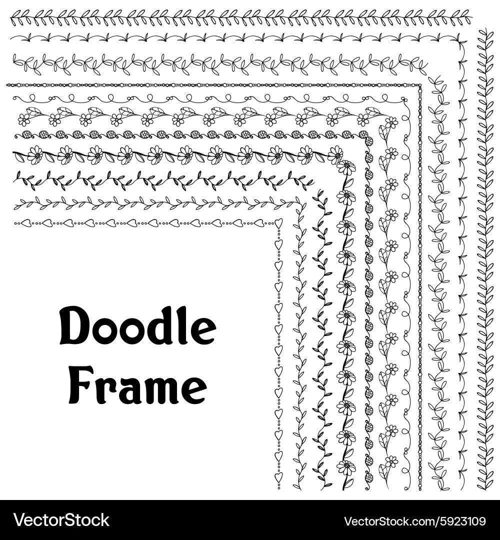 Line border Vector Image