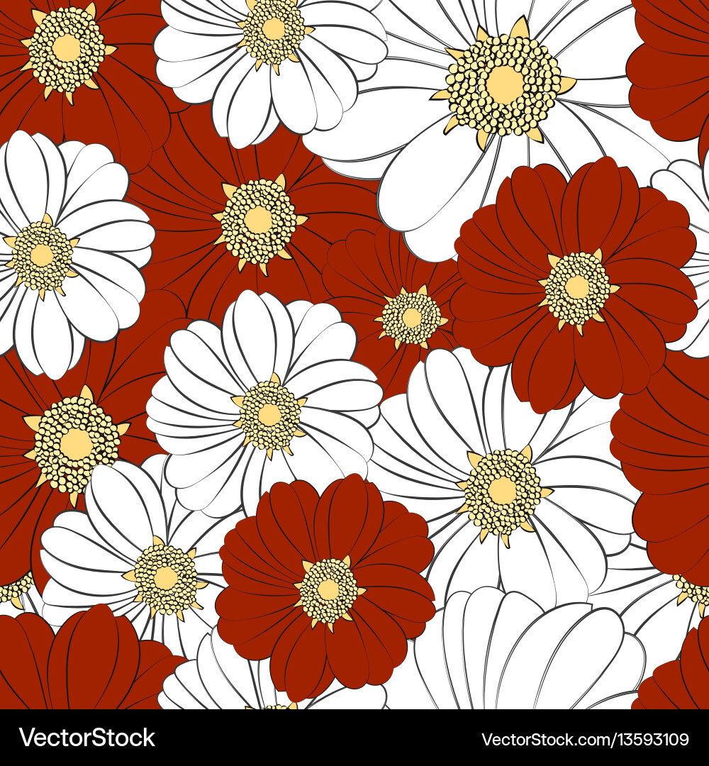 Seamless texture with a pattern of summer Vector Image