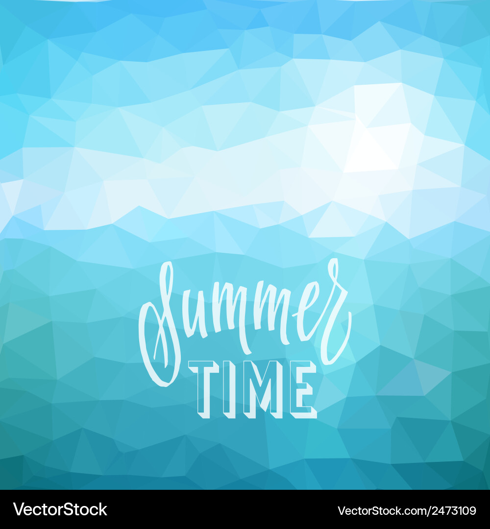 Summer holidays background Royalty Free Vector Image