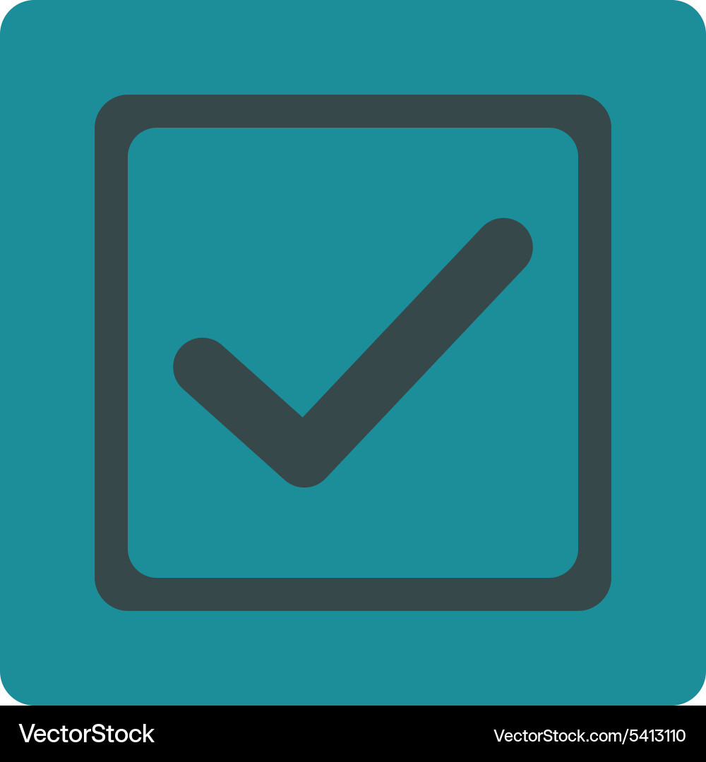 Checkbox icon vector image