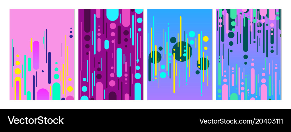 Abstract Geometric Line Pattern vector image