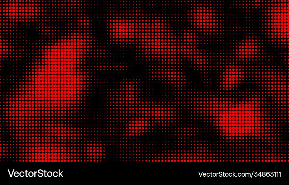 Colored dot array background isolated sea wave vector image
