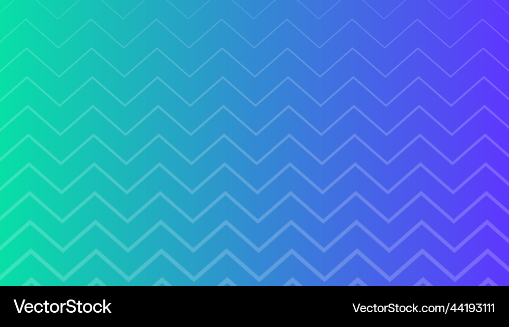 Modern colorful gradient background with zig zag Modern colorful gradient background with zig zag vector image