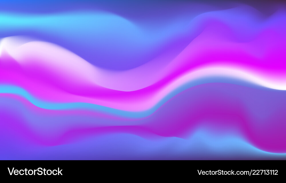Abstract Color Flow Background vector image