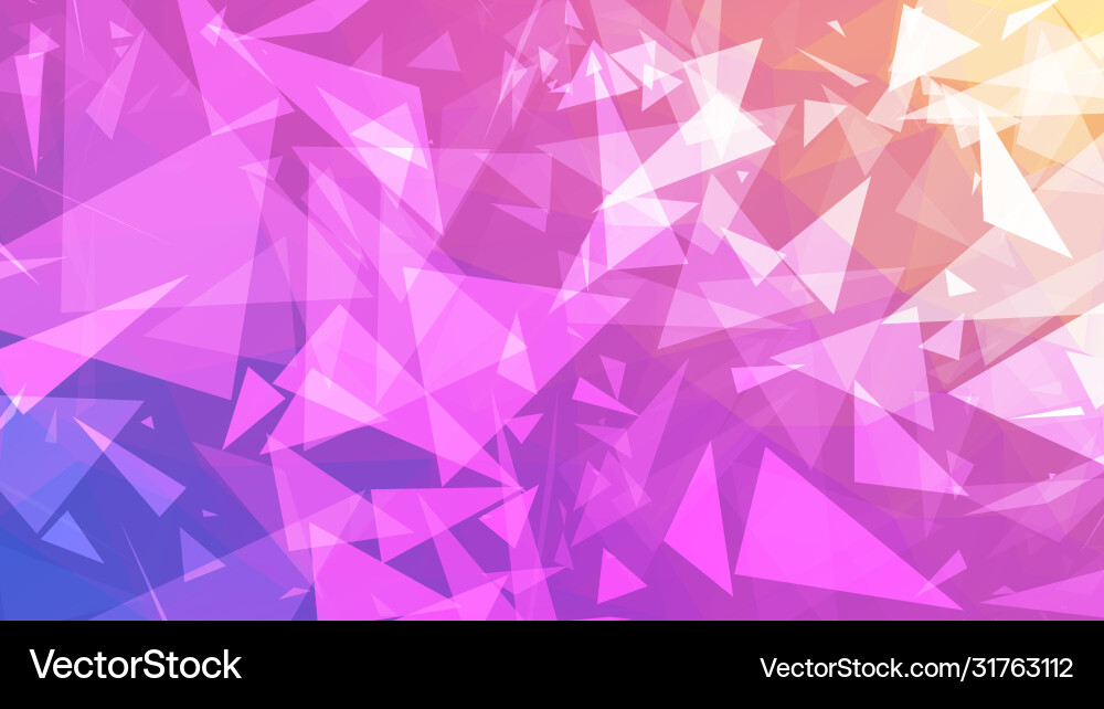 Abstract polygon background low poly triangle Vector Image