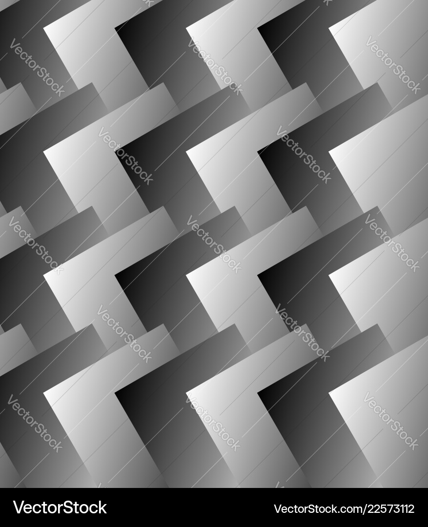 Grayscale pattern with rectangles overlapping art Grayscale pattern with rectangles overlapping art Vector Image