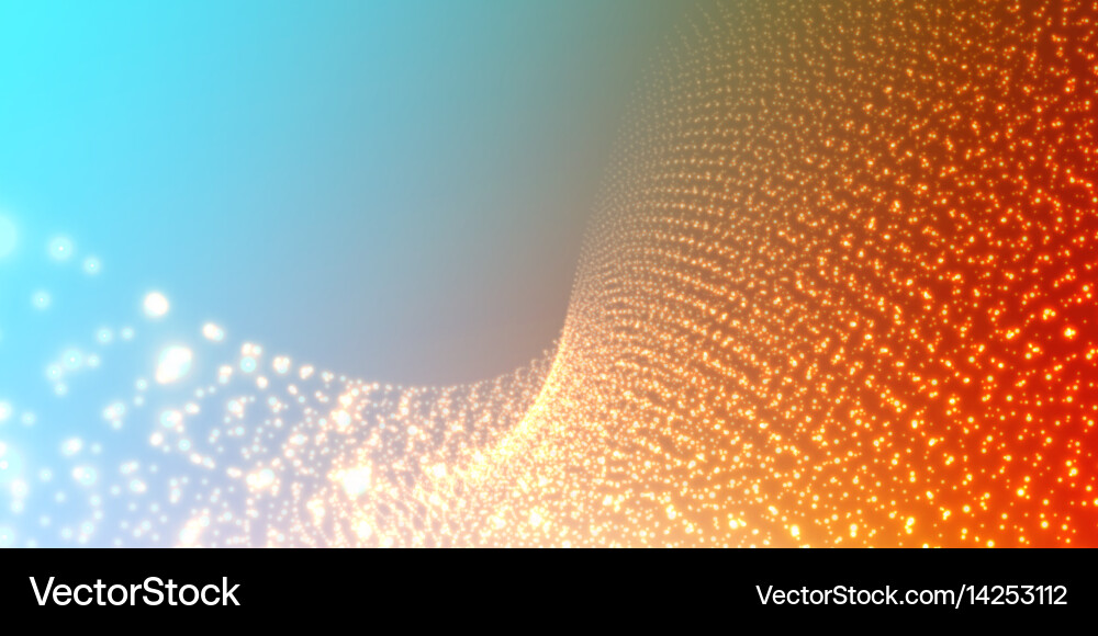 Infinite space background matrix vector image