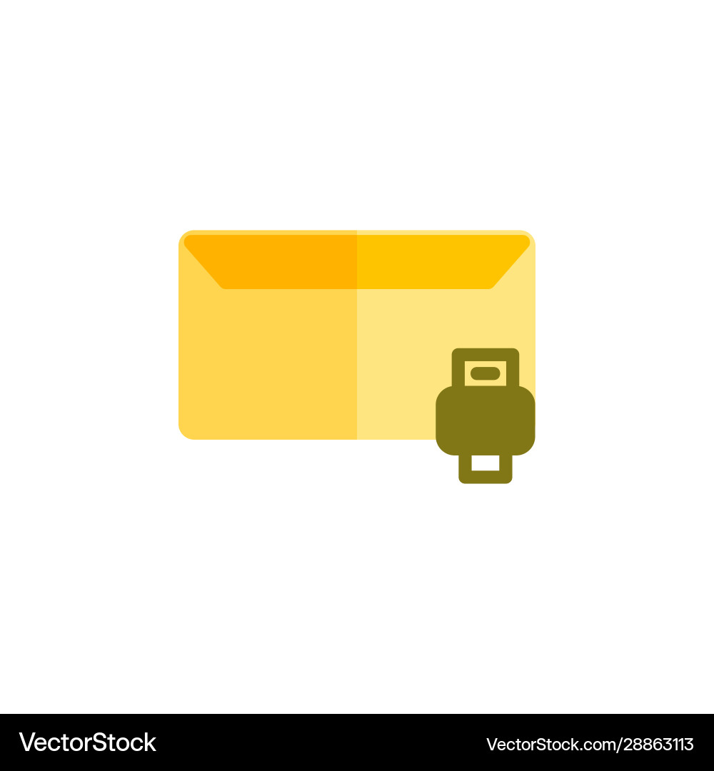 Message icon design flat style mail print Message icon design flat style mail print vector image