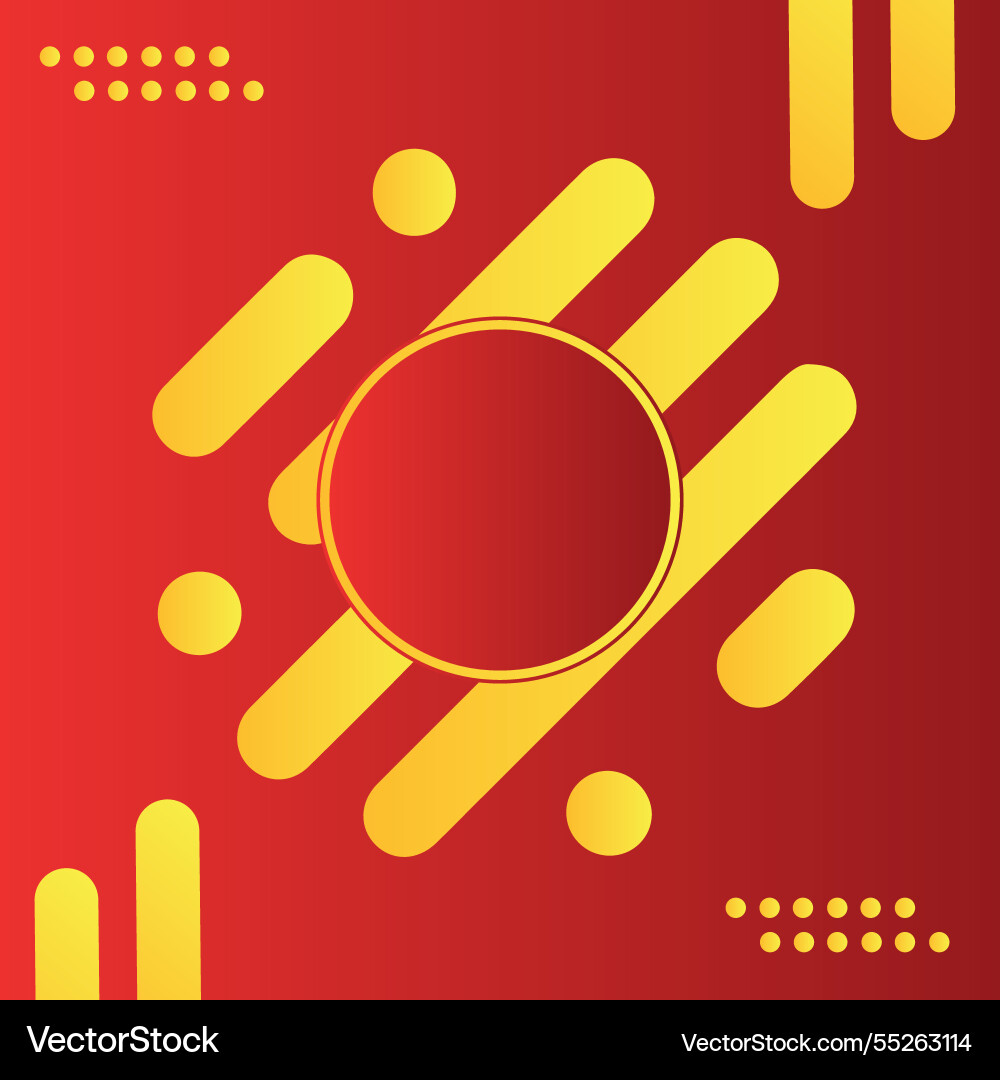 Blank empty circle in center horizontal Blank empty circle in center horizontal vector image