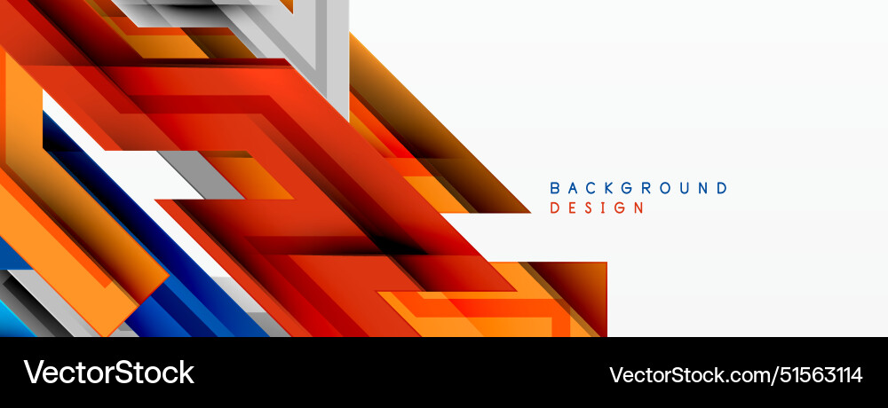 Dynamic lines geometric background Royalty Free Vector Image