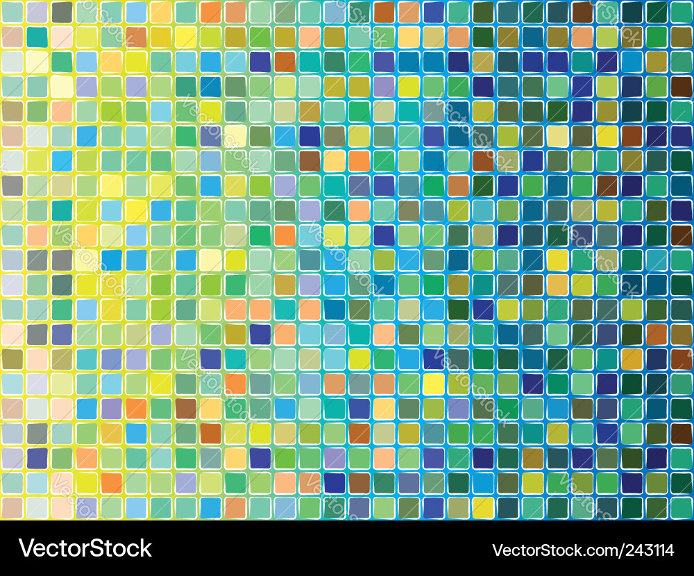 Geometric Pixel Pattern Vector Image