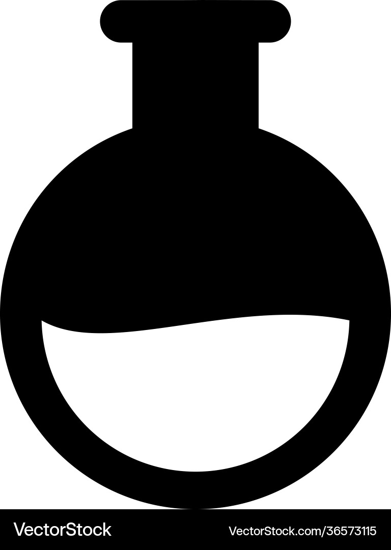 Flask vector image