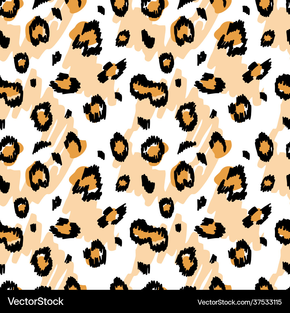Leopard exotisch bunten Muster Design Leopard exotisch bunten Muster Design vektorbild