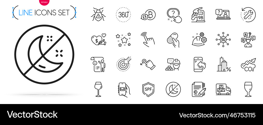 Pack of quiz test question button and software Pack of quiz test question button and software vector image