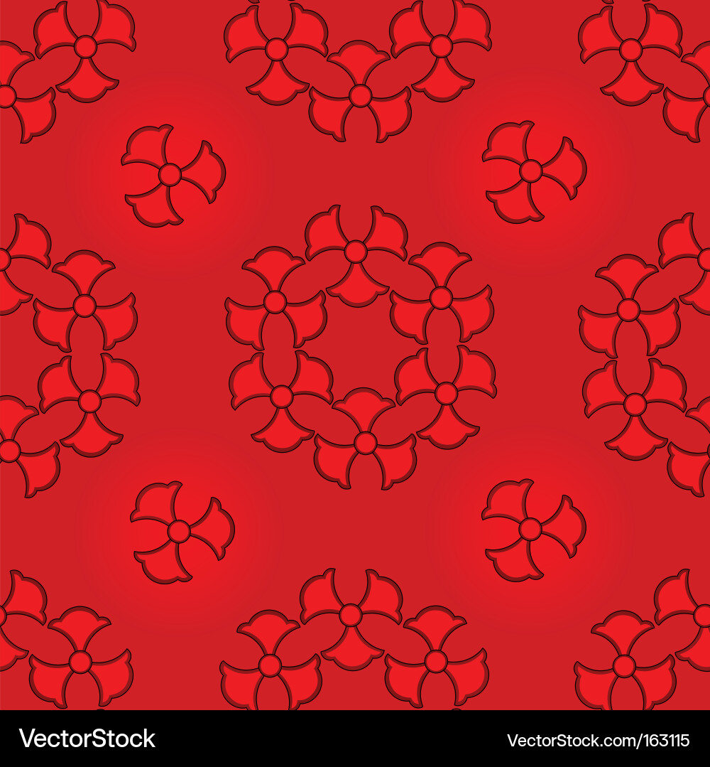 Red seamless pattern Vector Image