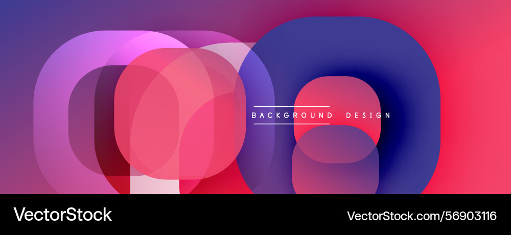 Abstract layers overlap creating vibrant Abstract layers overlap creating vibrant vector image