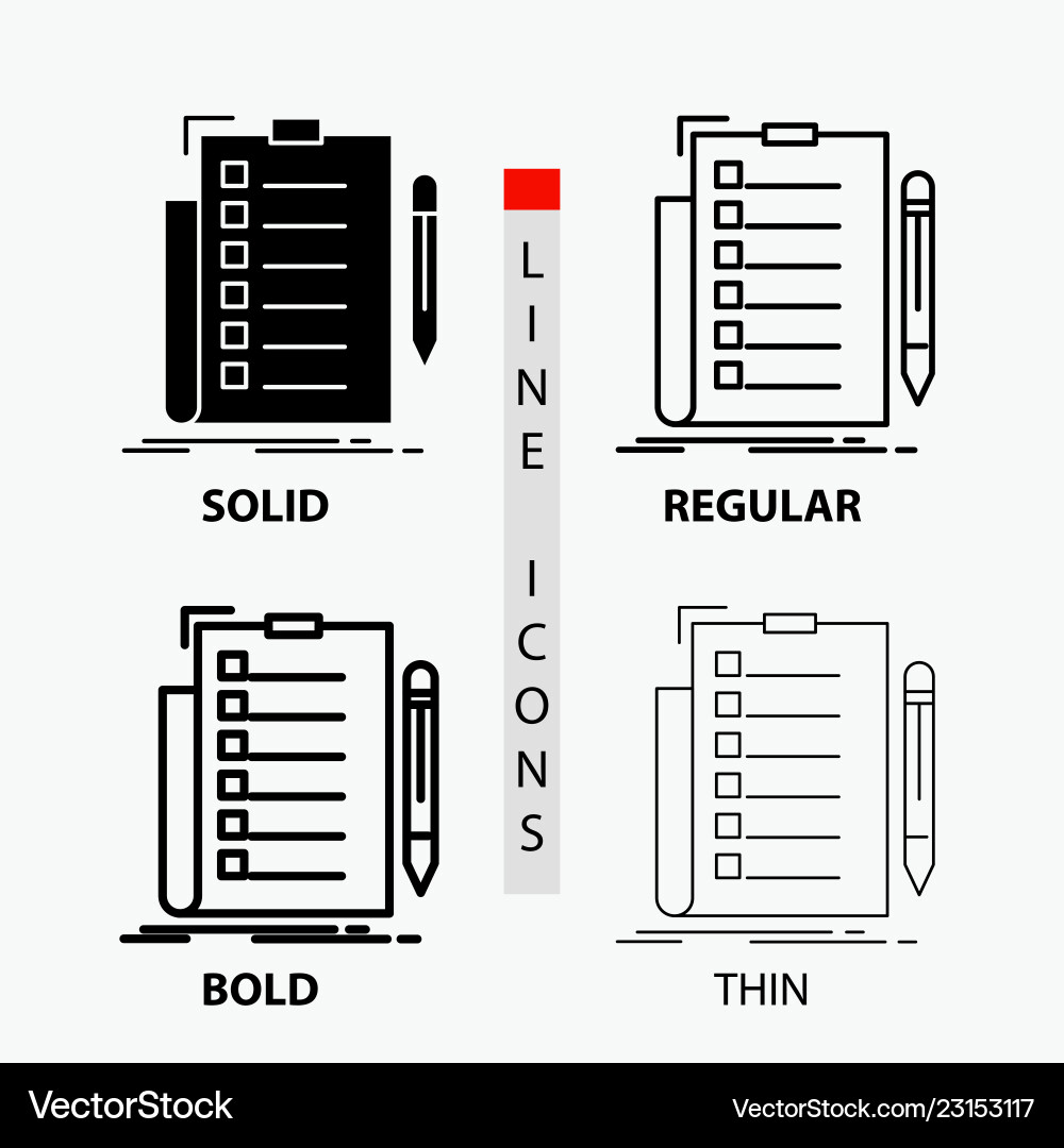 Expertise checklist check list document icon Expertise checklist check list document icon Vector Image