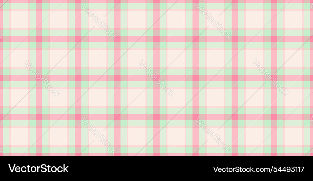 Print texture background fabric horizontal check Vector Image