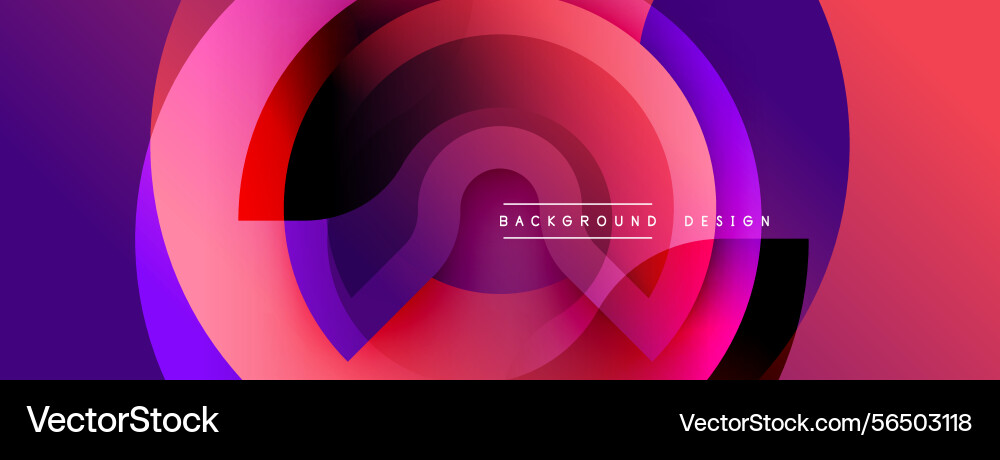 Abstract dynamic layers create vibrant gradient Abstract dynamic layers create vibrant gradient vector image