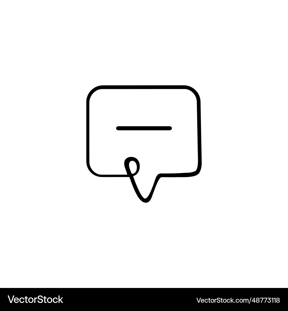 Inbox line style icon design Vector Image