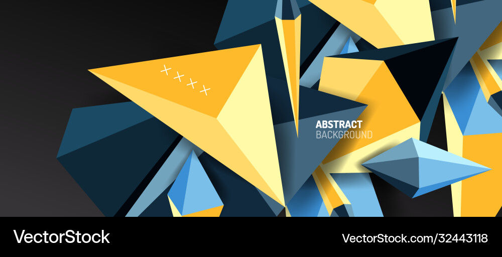 Trendy simple triangle abstract background Trendy simple triangle abstract background vector image