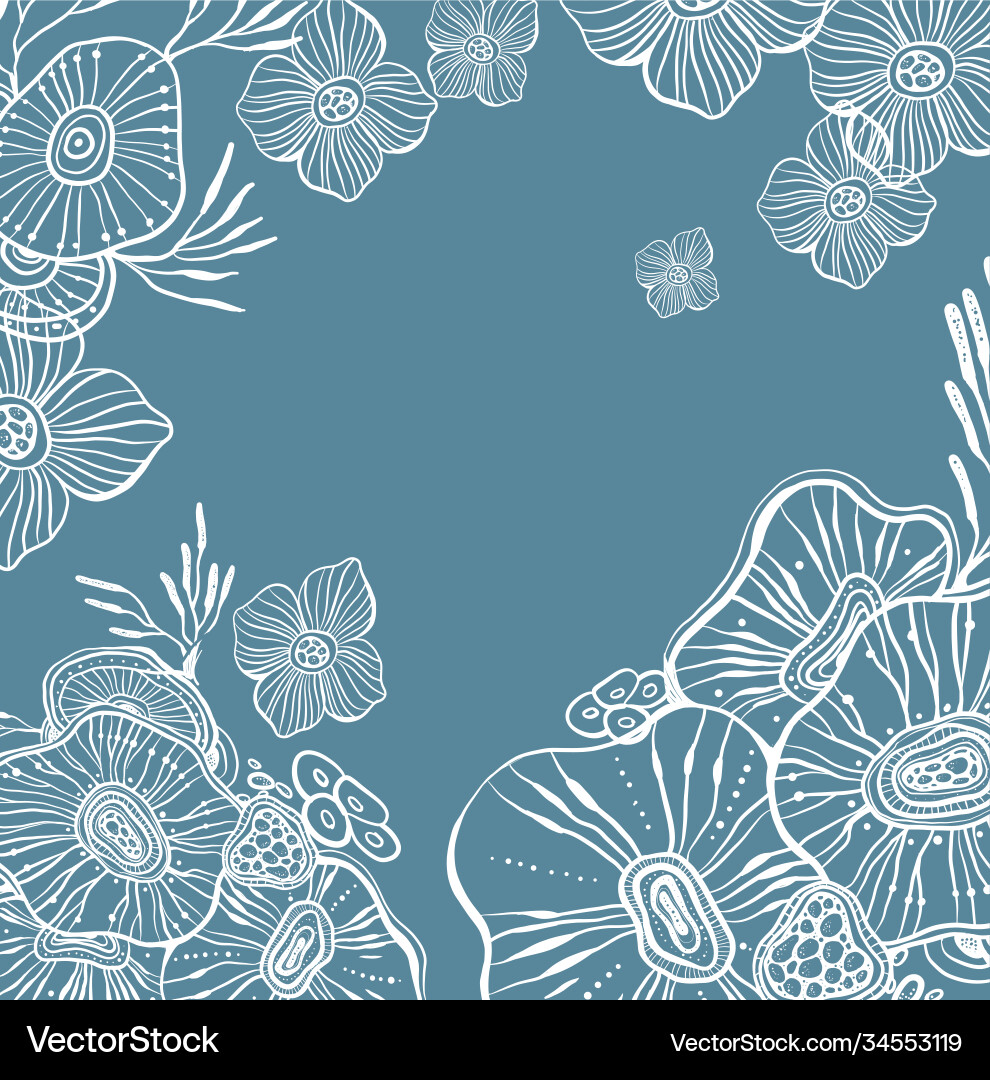 Abstract floral ornament element for design Abstract floral ornament element for design Vector Image