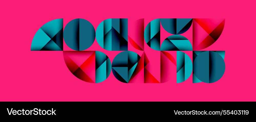 Abstract geometric background with layered Abstract geometric background with layered vector image