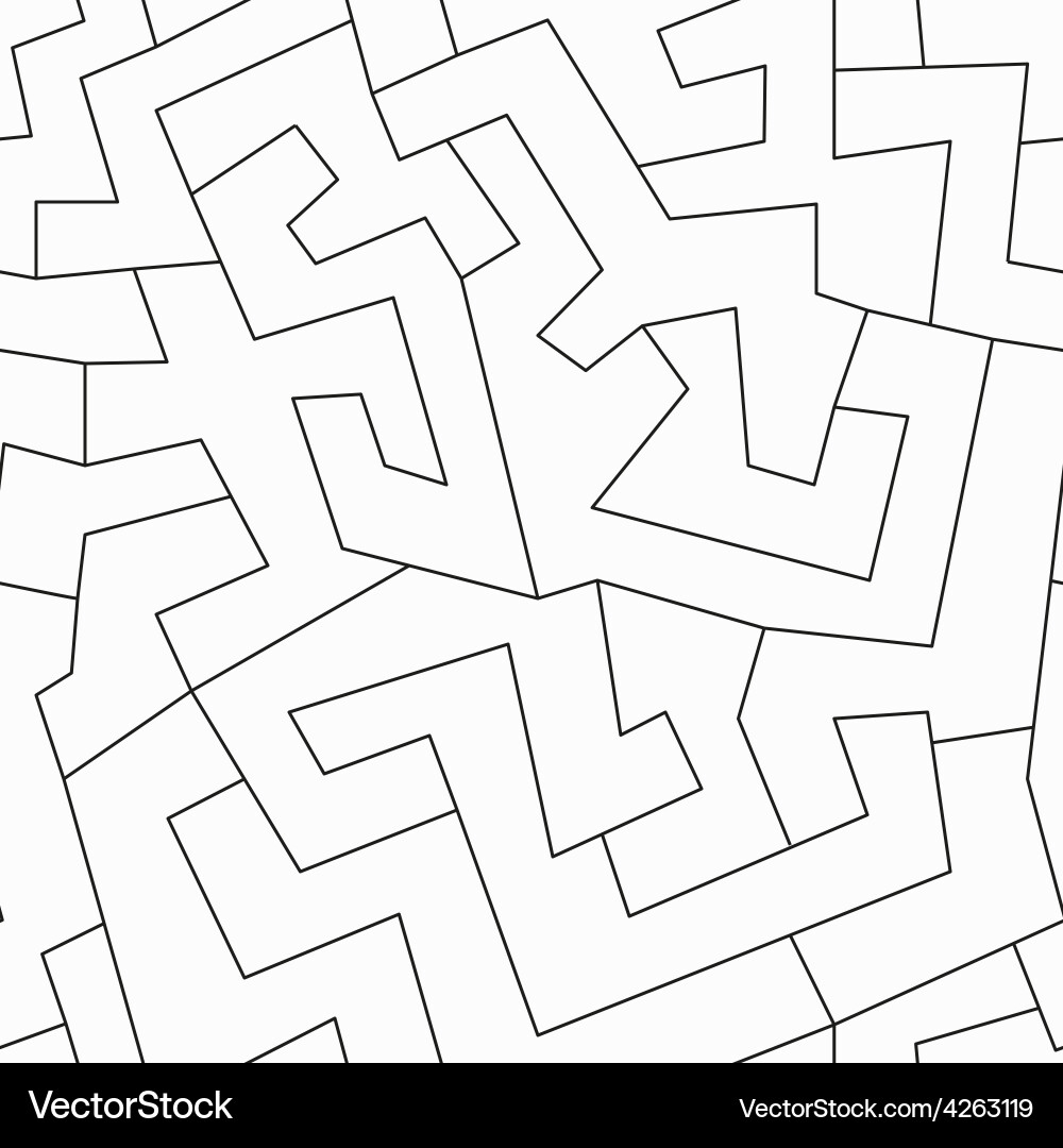 Abstract Gray Seamless Pattern Vector Image