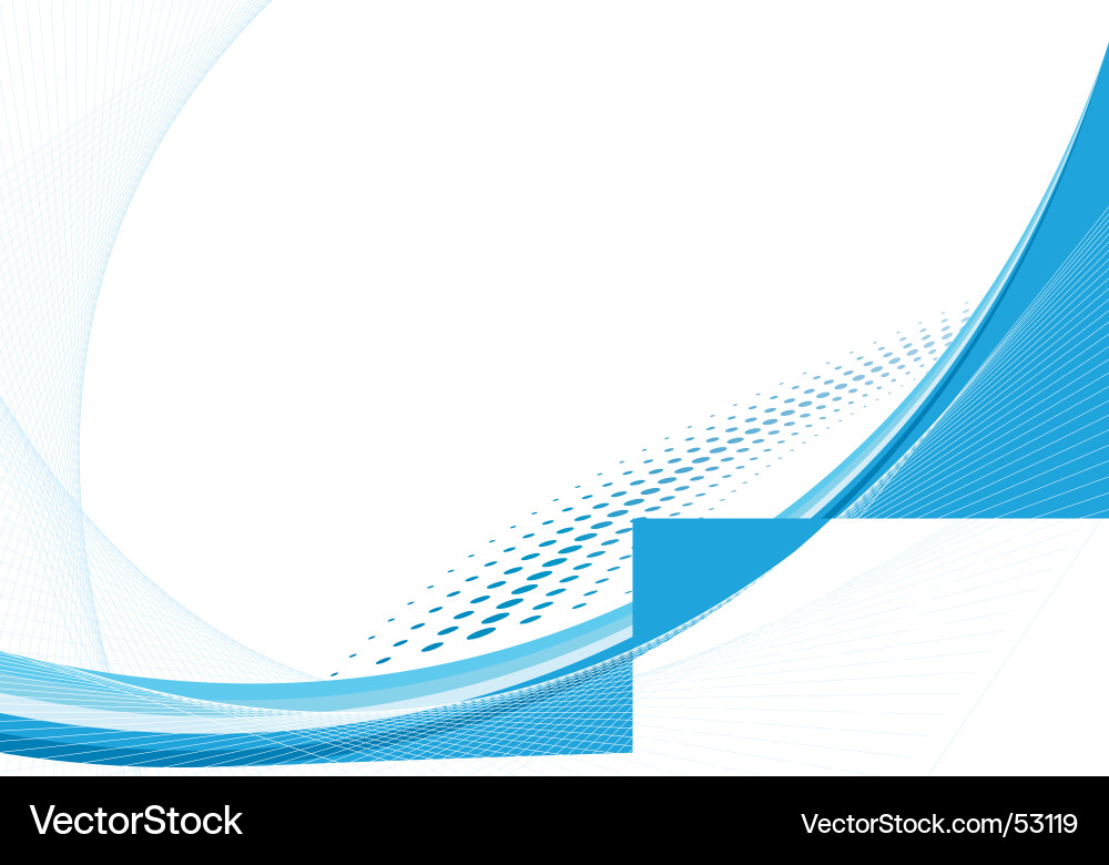Abstract Wave Background vector image