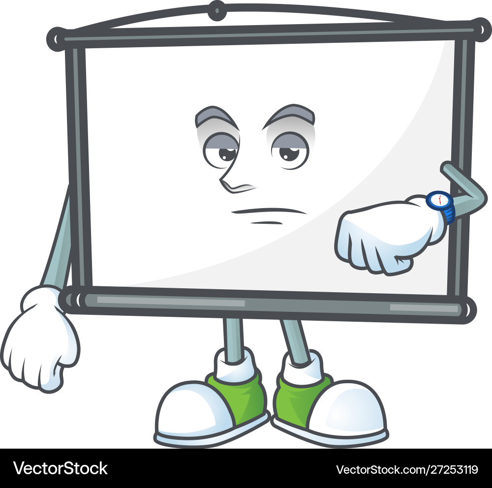 Waiting empty project screen on white background Waiting empty project screen on white background vector image