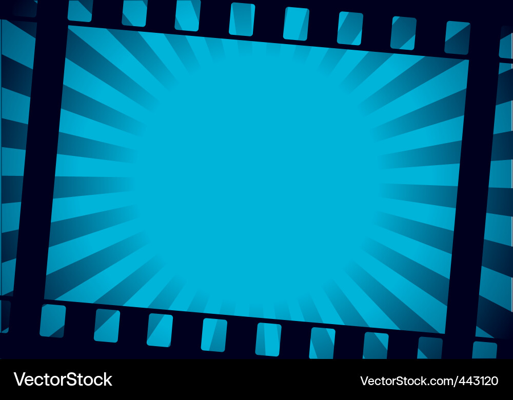 Film Reel Texture Vector Image