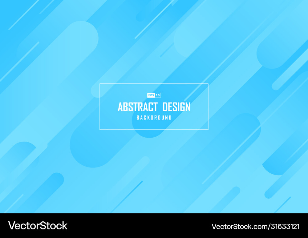 Abstract gradient blue stripe line pattern Vector Image