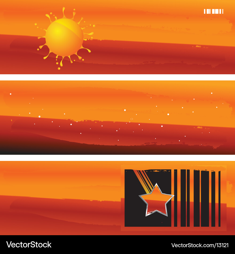 Colorful Abstract Stripes vector image